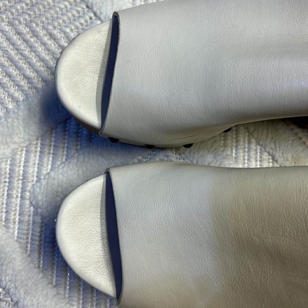 SHU SHOP - Gina Open Toe Clog Wedge Heel - Picture 12 of 14